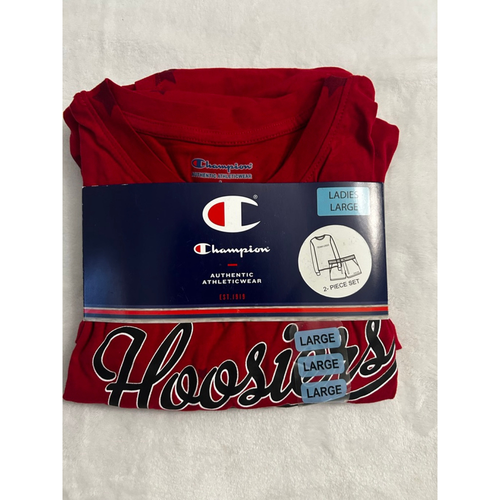 Champion Indiana Hoosier’s Women’s Lounge Set- Size Large